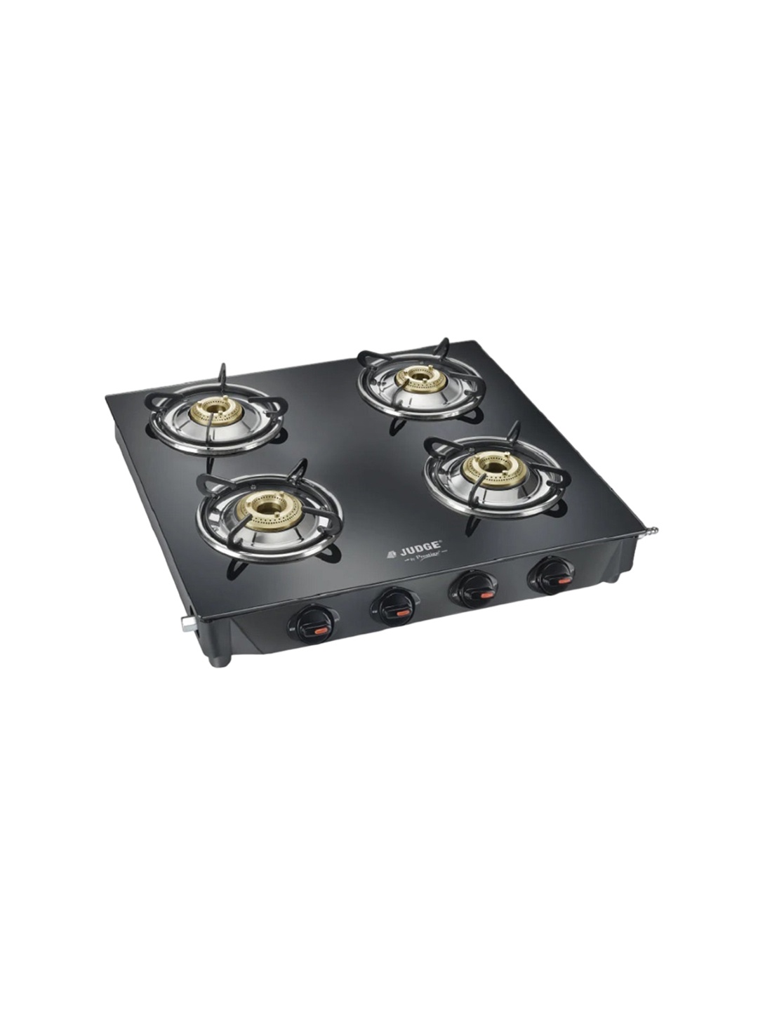

JUDGE By Prestige Black 4 Burners Toughened Glass Gas Stove