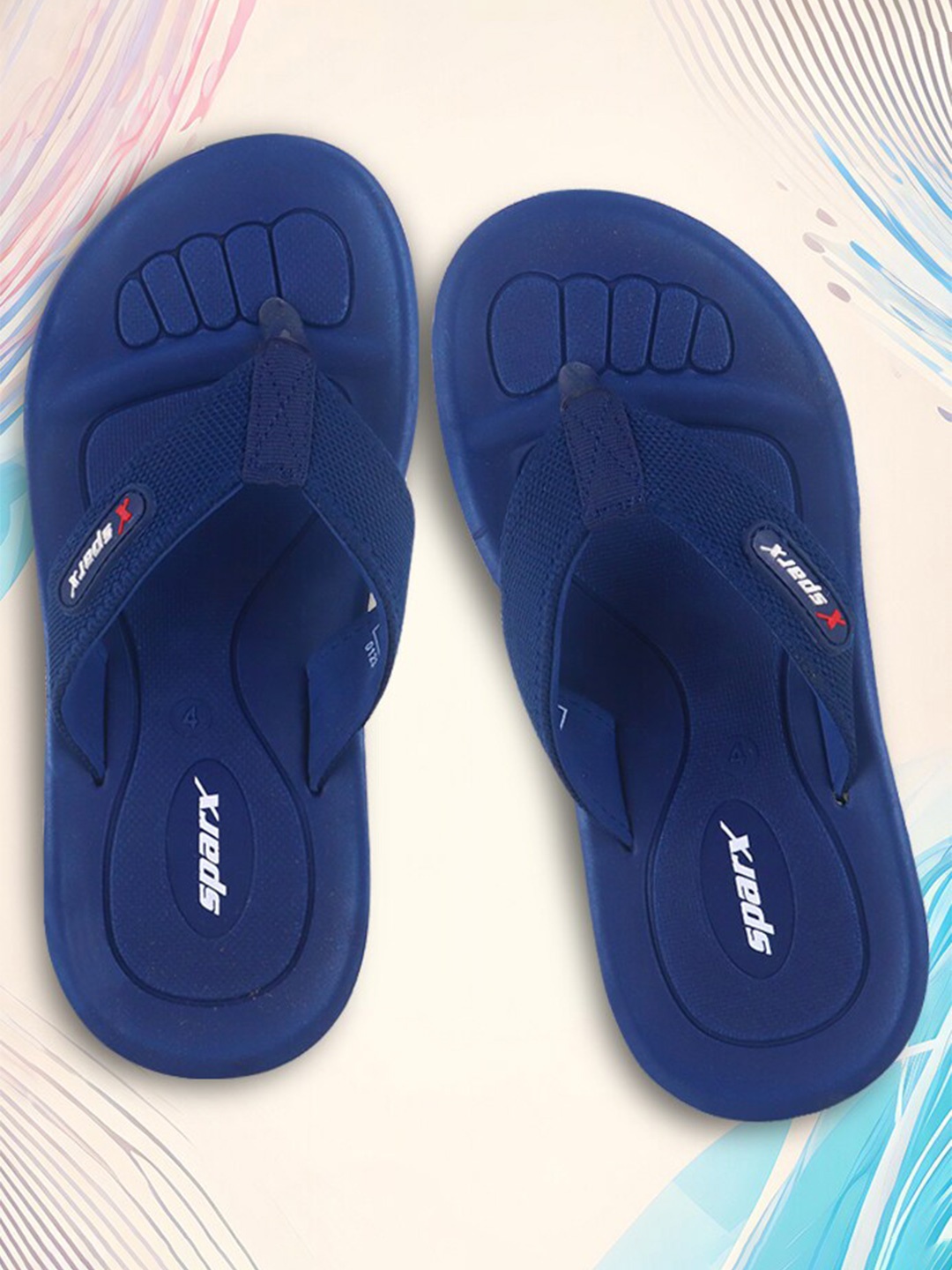 

Sparx Boys Printed Thong Flip-Flops, Blue