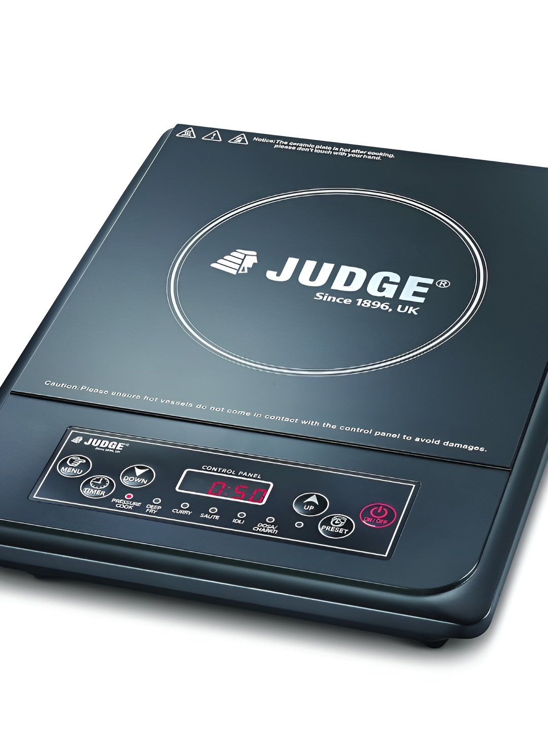 

JUDGE By Prestige Black JEA 200 1200-Watt Induction Cooktop