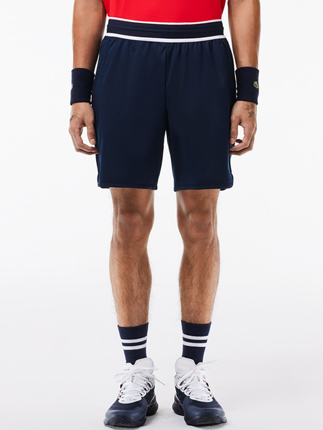 

Lacoste Sport x Daniil Medvedev Men Sports Shorts, Navy blue