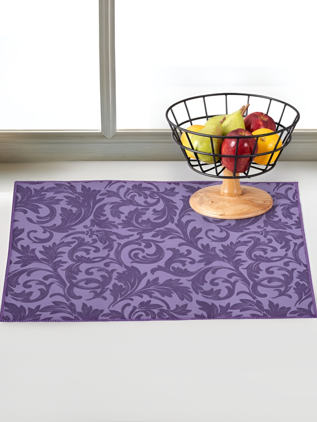 

LOOM LEGACY Purple Microfibre Kitchen Self Dish Dry Mat