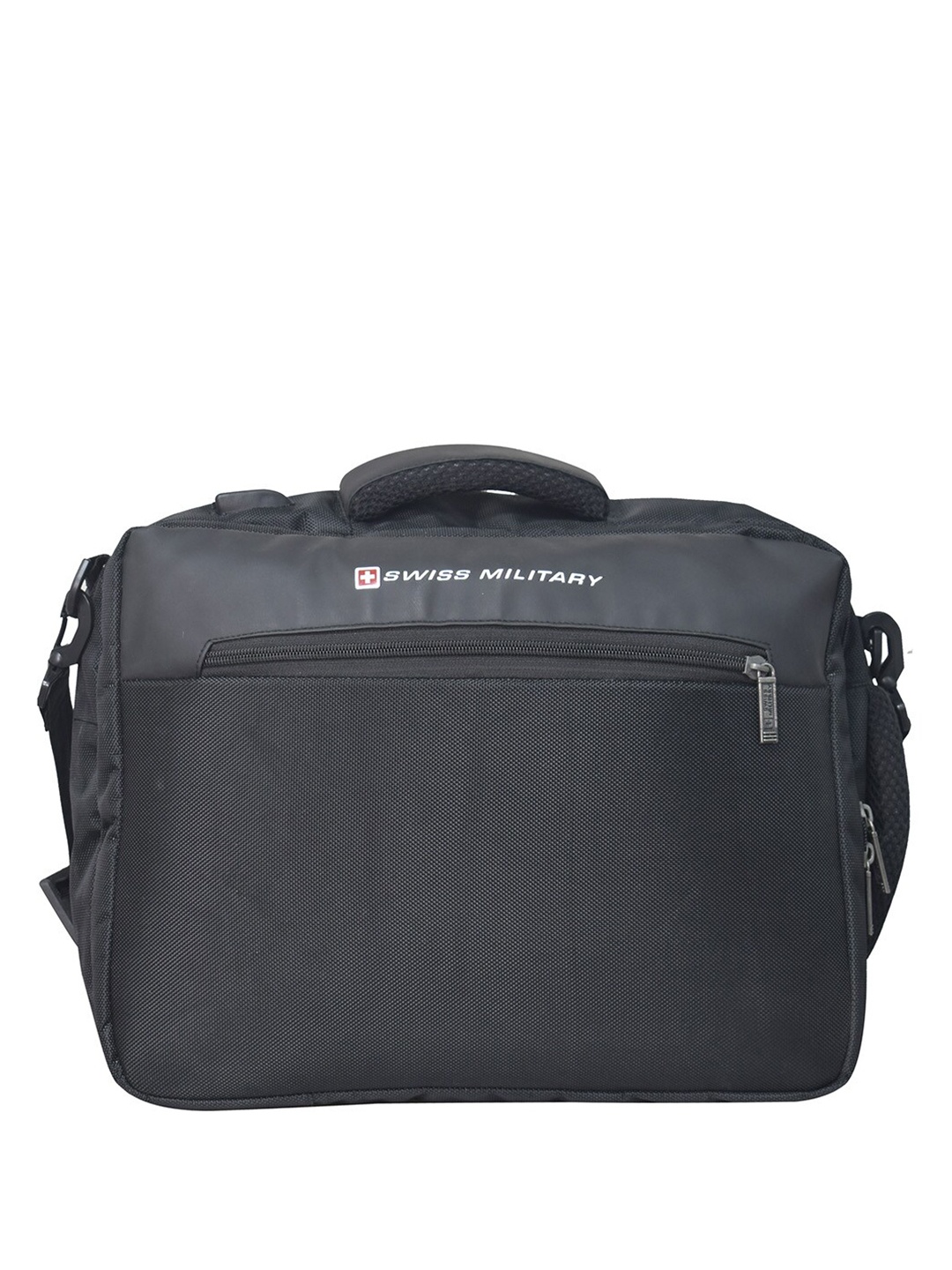 

SWISS MILITARY Unisex Brand Logo Backpack, Black