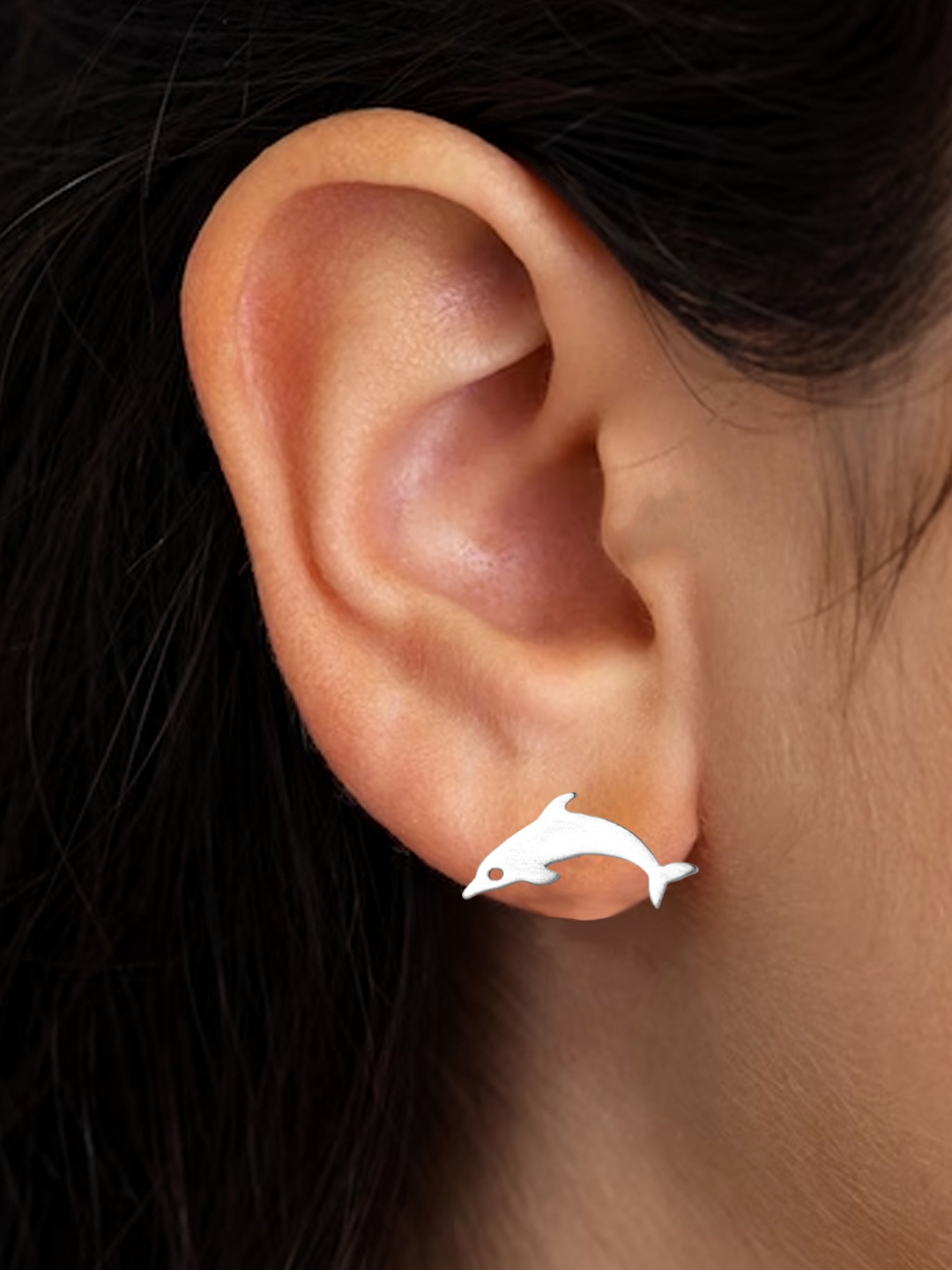 

Goldnera Silver-Plated 925 Sterling Silver Animal Shaped Studs