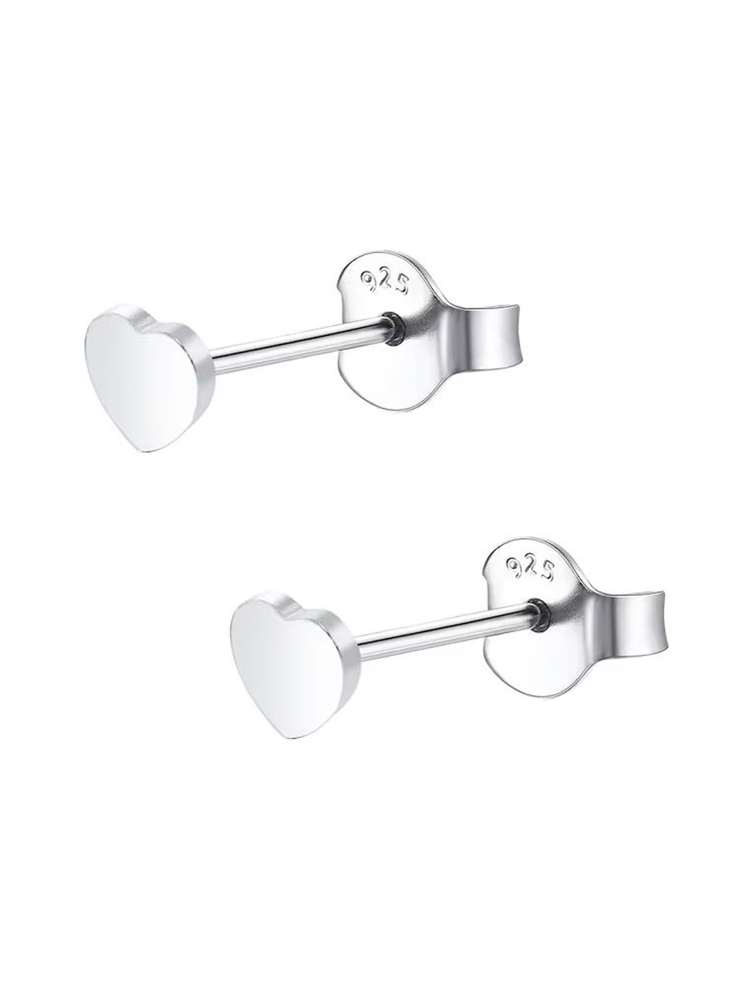 

Goldnera Silver-Plated 925 Sterling Silver Studs Earrings