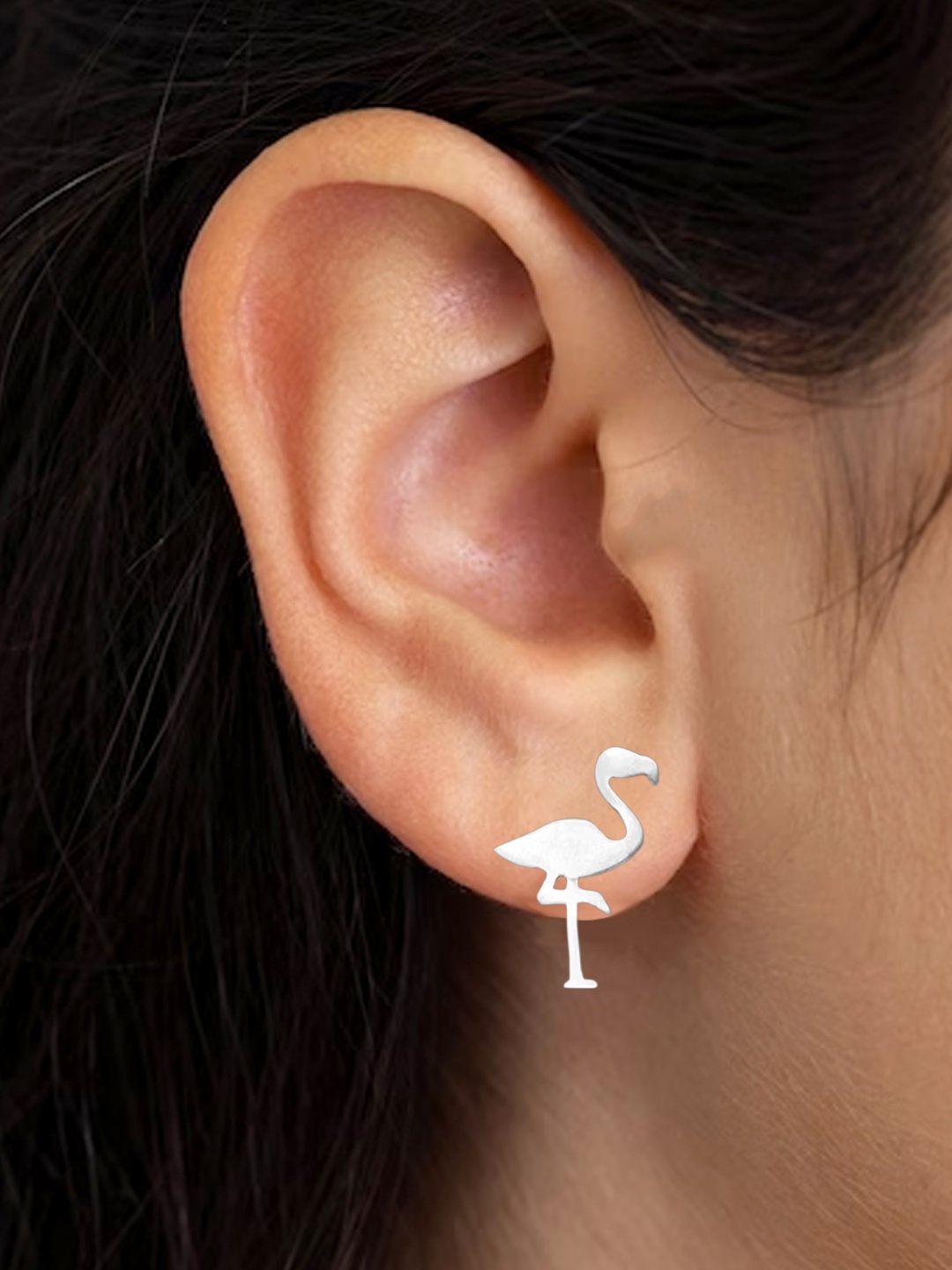 

Goldnera Silver-Plated 925 Sterling Silver Animal Shaped Studs