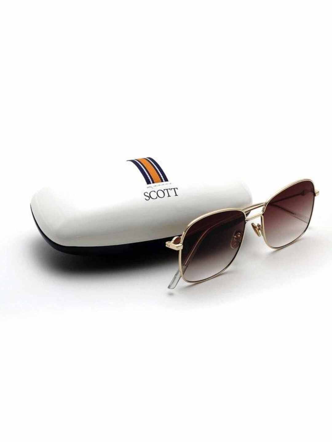 

SCOTT Women Square Sunglasses with UV Protected Lens SC 044 Jade C4 56, Brown