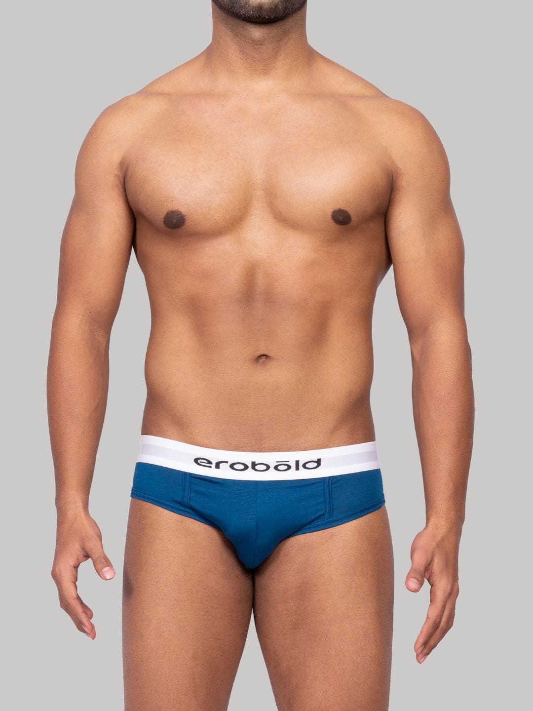

EROBOLD Seamless Basic Briefs MBR-BR17RB1MM01, Navy blue