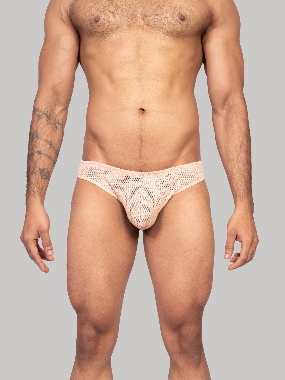 

EROBOLD Self-Design Hipster Briefs MBR-CK1IC1CK01, Beige