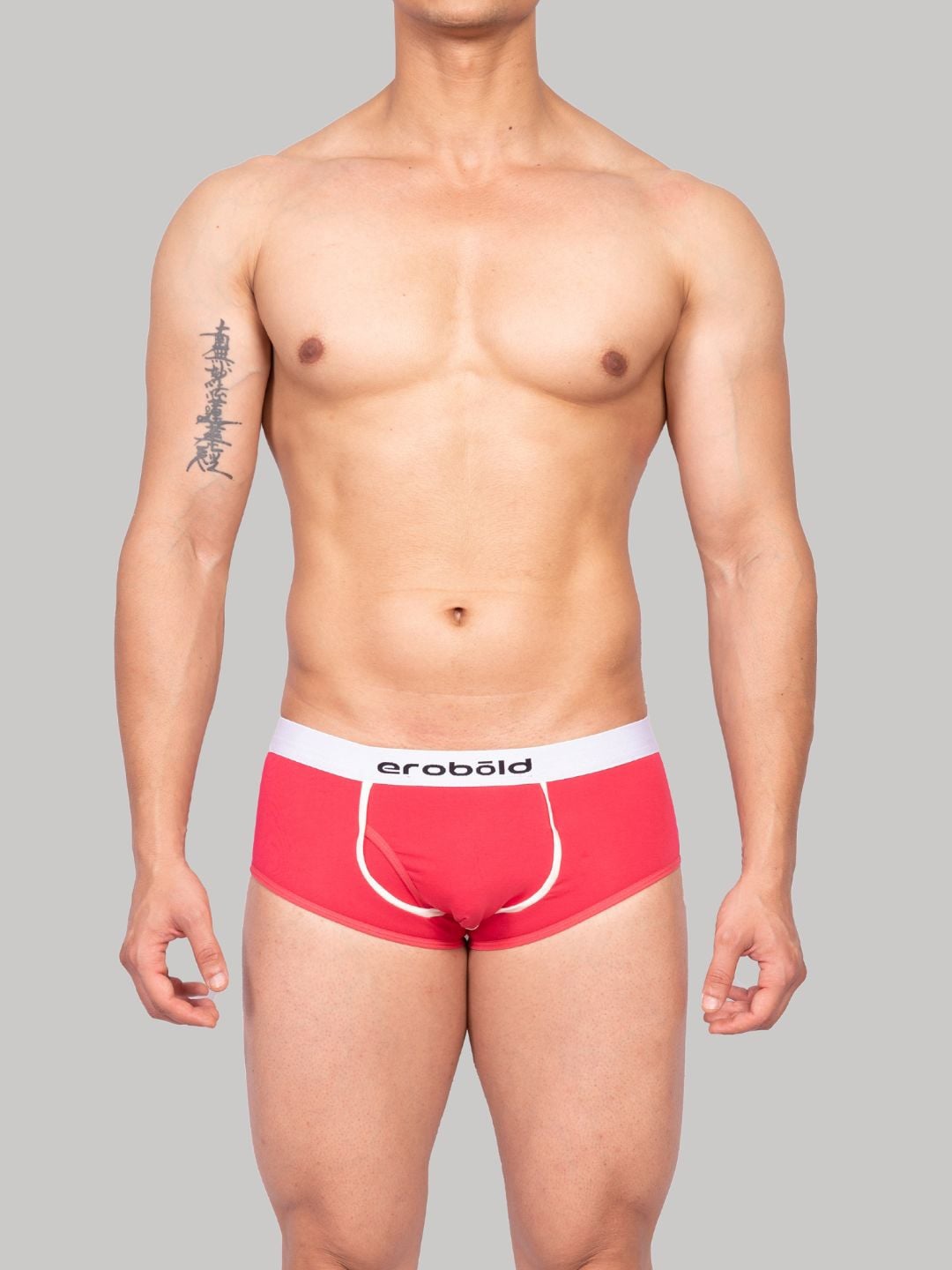 

EROBOLD Mid Rise Basic Briefs MBR-BR13MG1CS01, Pink