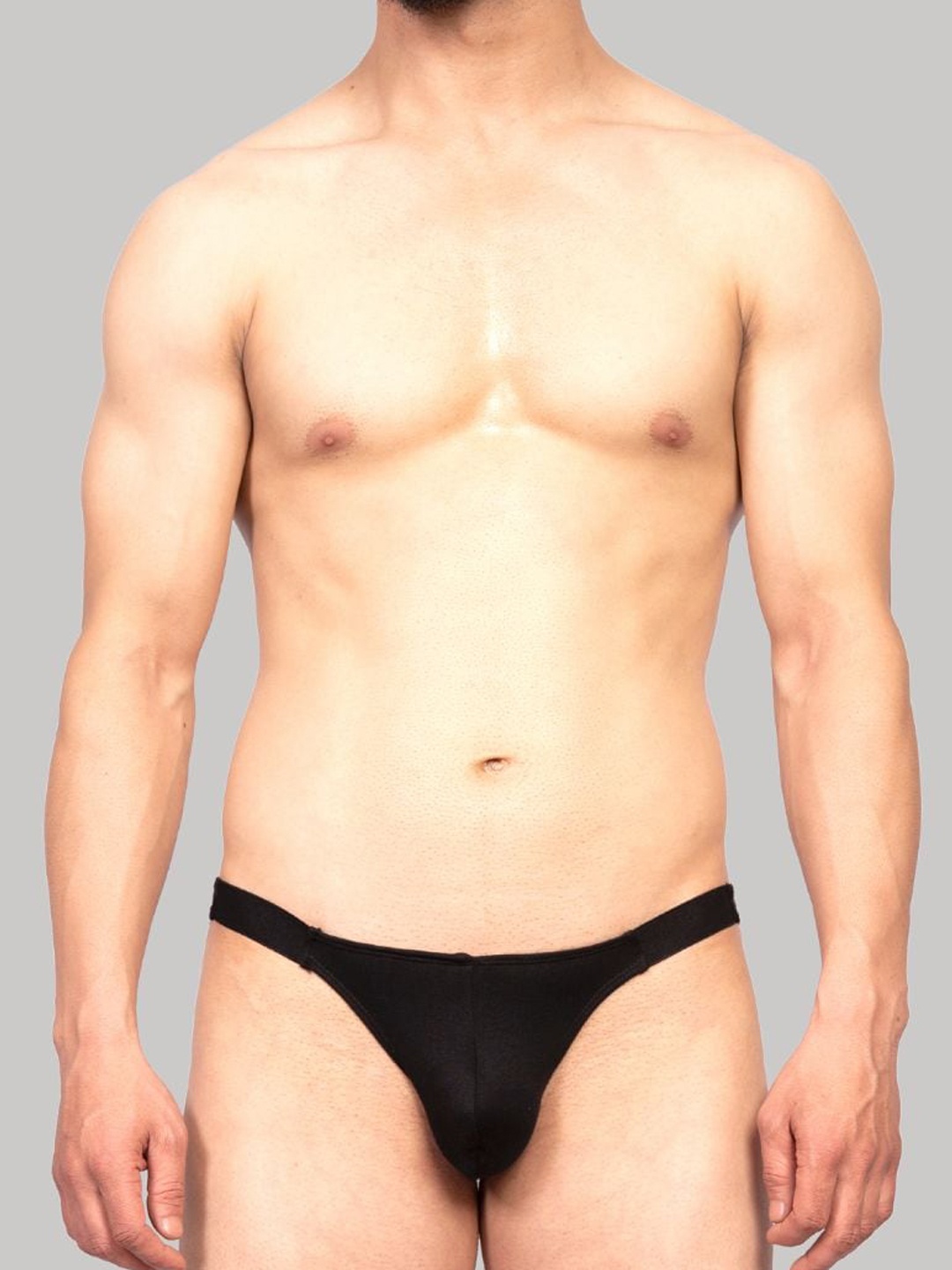 

EROBOLD Mid-Rise Seamless Basic Brief MBR-BR11BK1MM01, Black