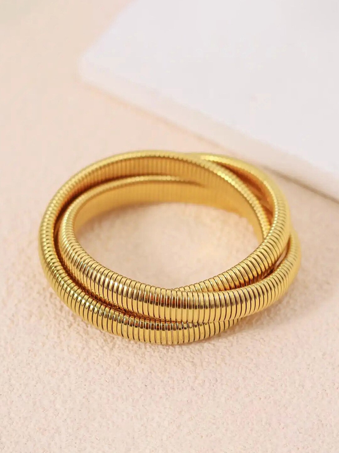 

Jewels Galaxy Gold-Plated Wraparound Bracelet