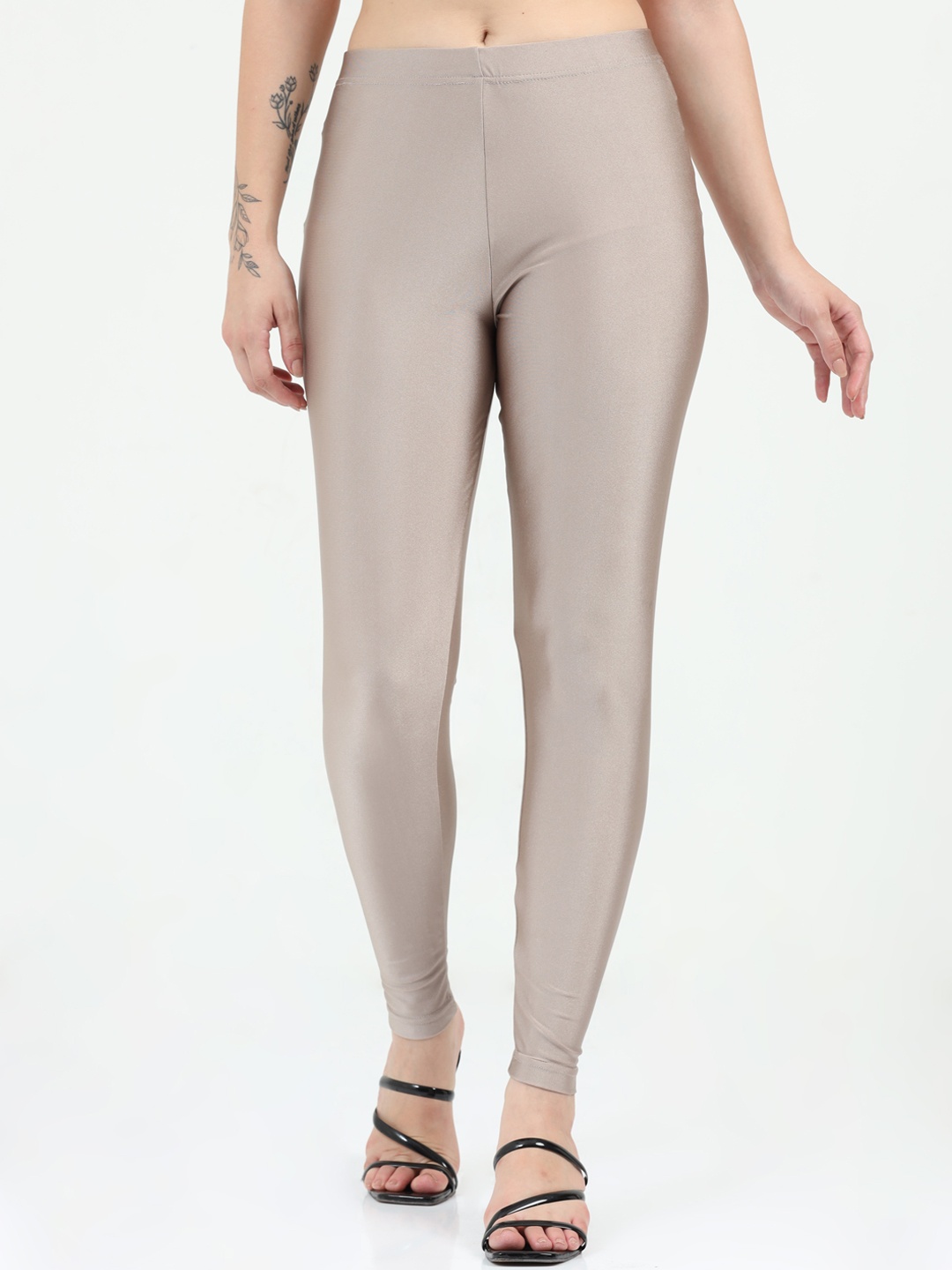 

Bottums Women Slim-Fit Ankle-Length Leggings, Metallic