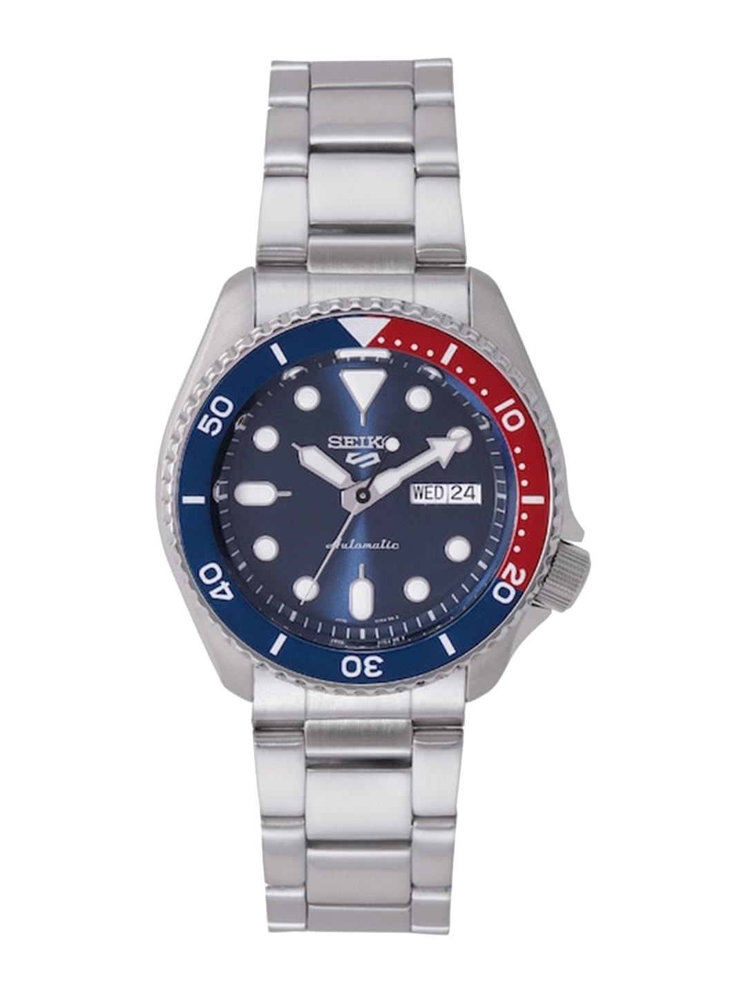 

SEIKO Men Embellished Dial Analogue Automatic Motion Powered Watch SRPD53K1, Blue