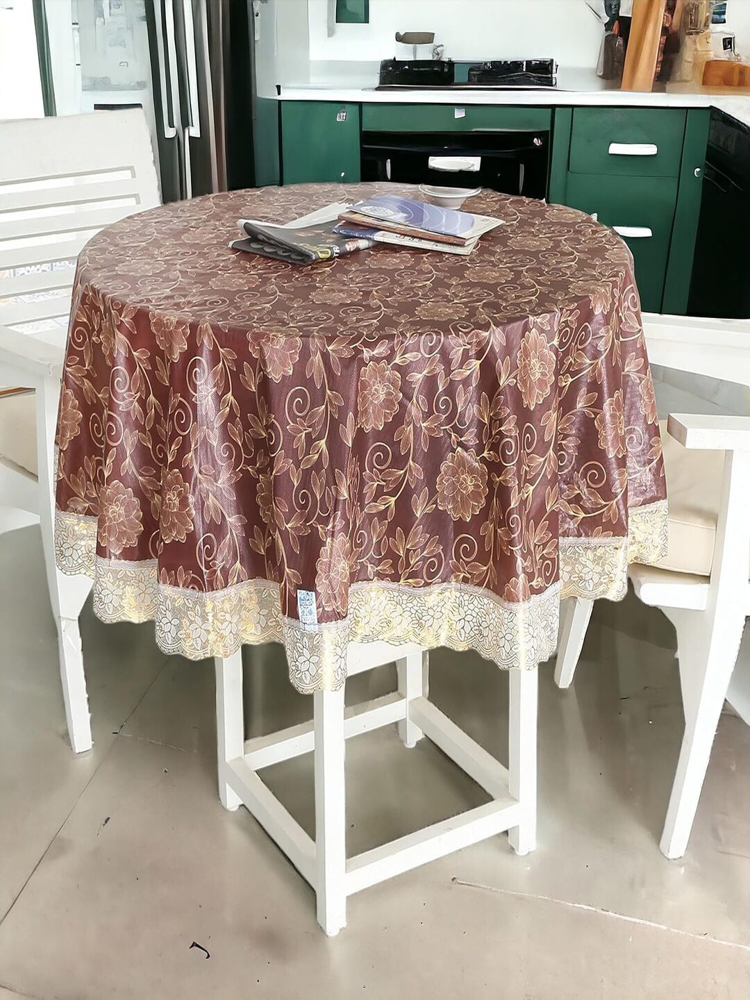 

CASA-NEST Brown 4-Seater Table Cover