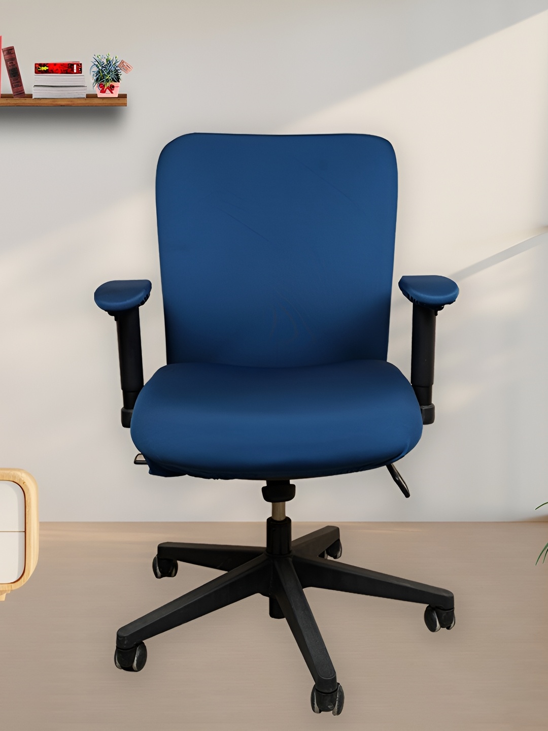 

Eleganta Teal Blue 10 Pieces Breathable Chair Covers
