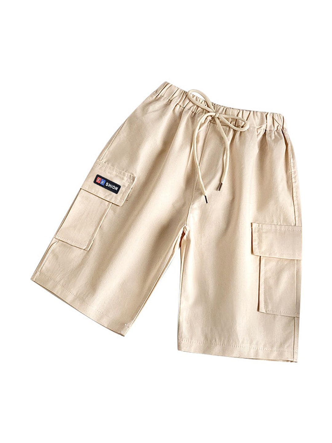

StyleCast x Revolte Boys Loose Fit High-Rise Cargo Shorts, Khaki