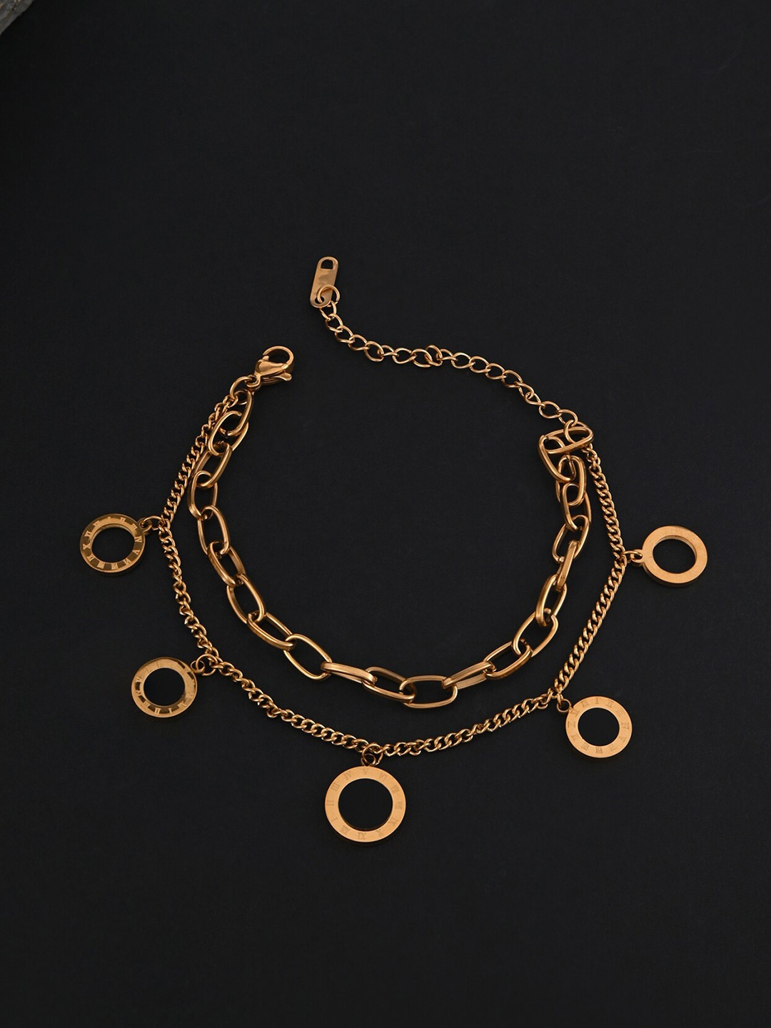 

E2O Gold-Plated Wraparound Bracelet