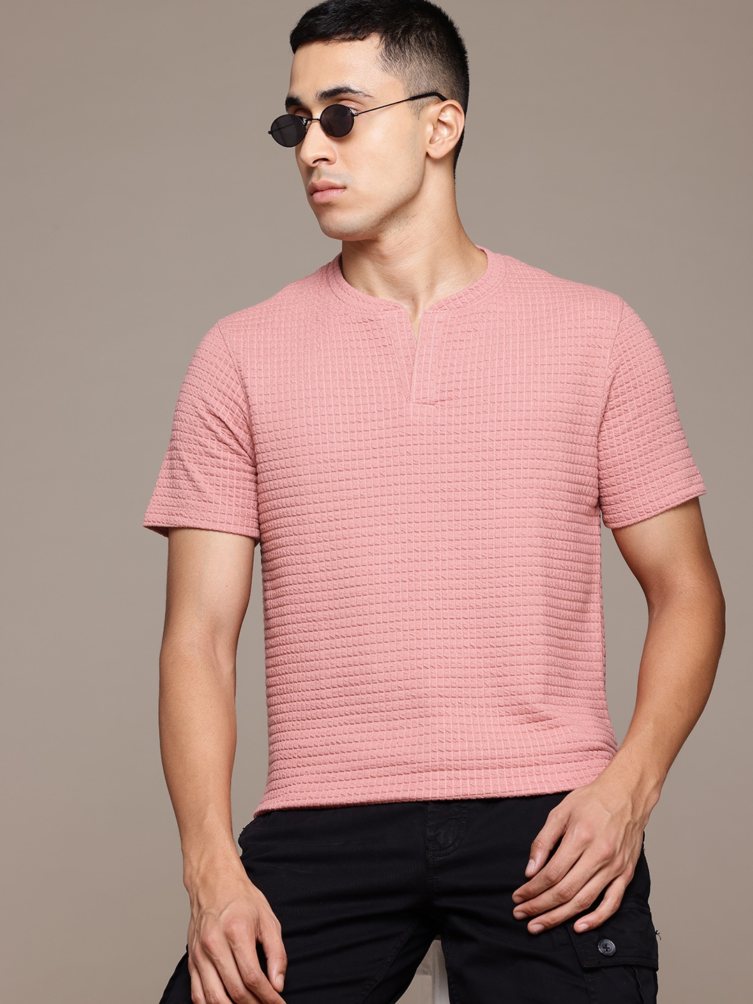 

The Roadster Lifestyle Co. Relaxed Fit T-shirt, Pink
