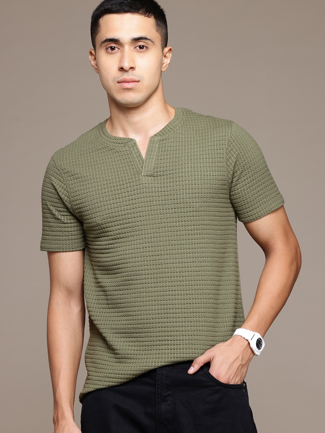 

The Roadster Lifestyle Co. Relaxed Fit T-shirt, Olive