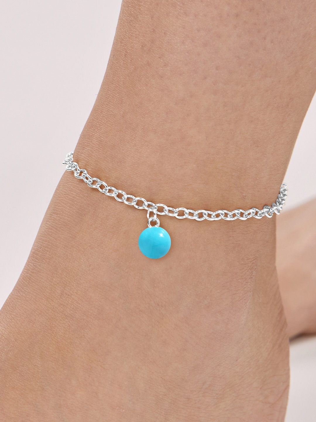 

MINUTIAE Silver-Plated Anklet