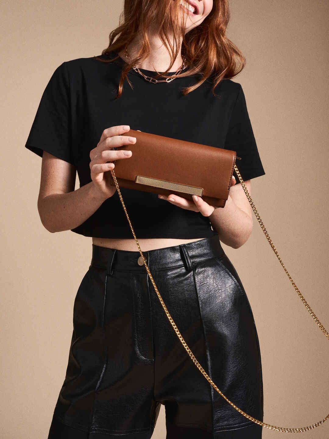 

Fossil Leather Swagger Sling Bag, Brown