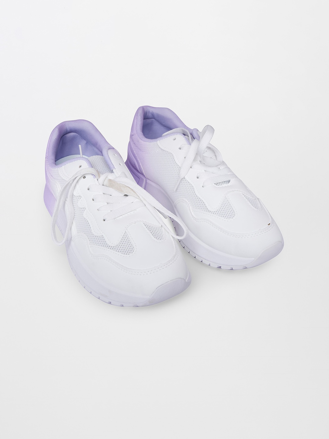 

AND Women Textured Sneakers, Purple