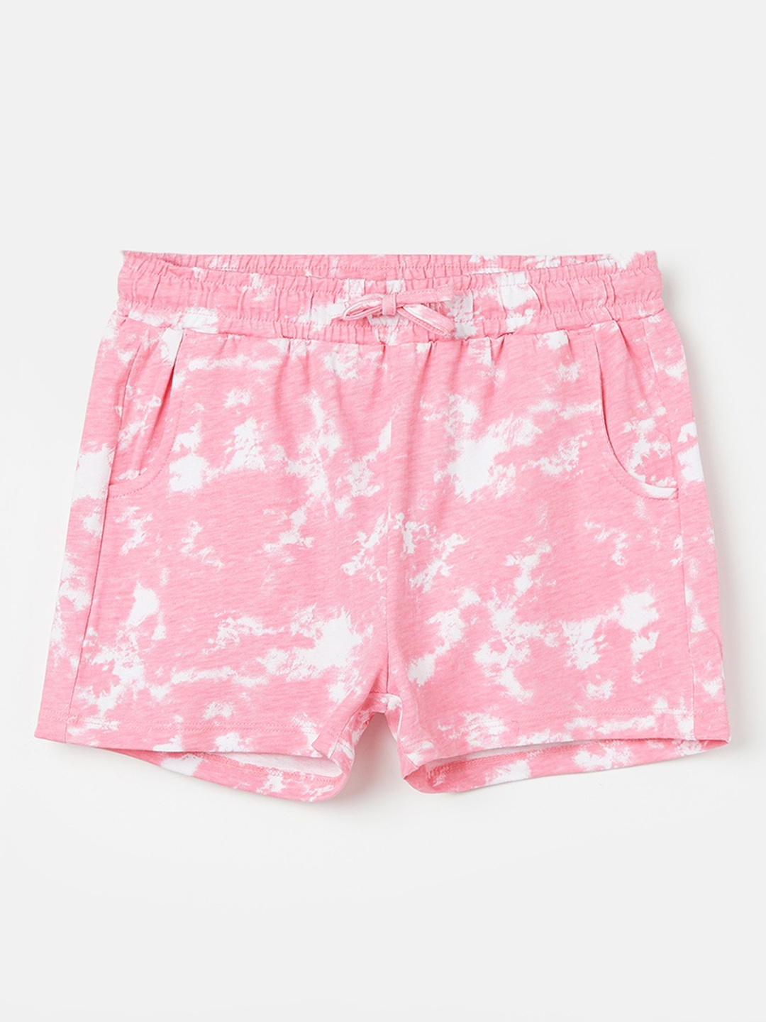 

Fame Forever by Lifestyle Girls Floral Printed Shorts, Pink