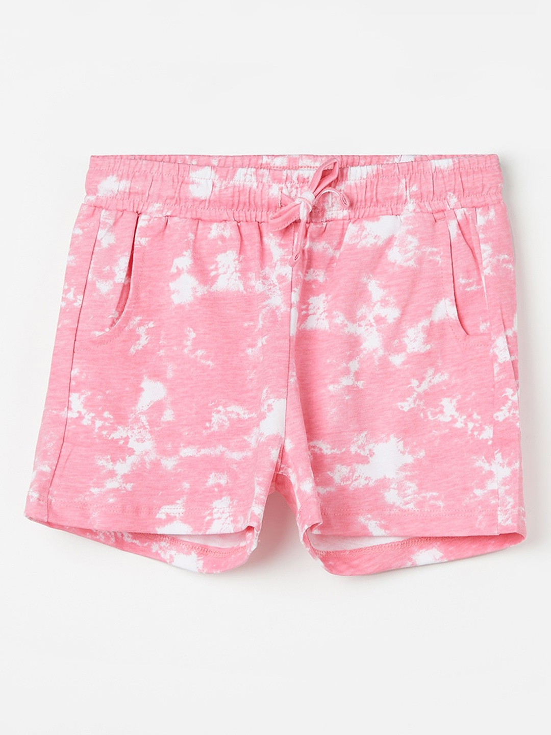 

Fame Forever by Lifestyle Girls Printed Pure Cotton Shorts, Pink