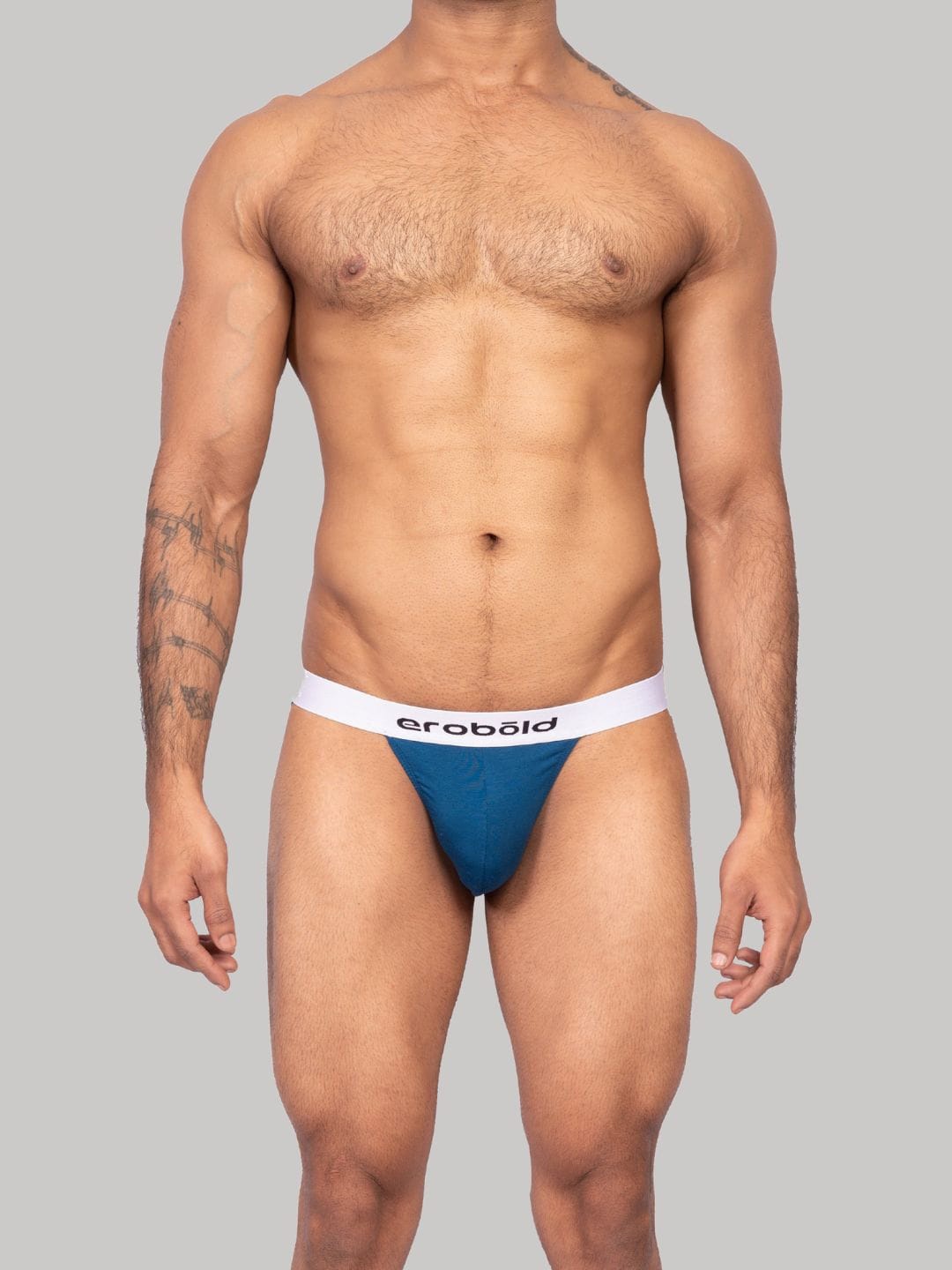 

EROBOLD Mid-Rise Jockstrap Brief MBR-BR14RB1MM01, Navy blue