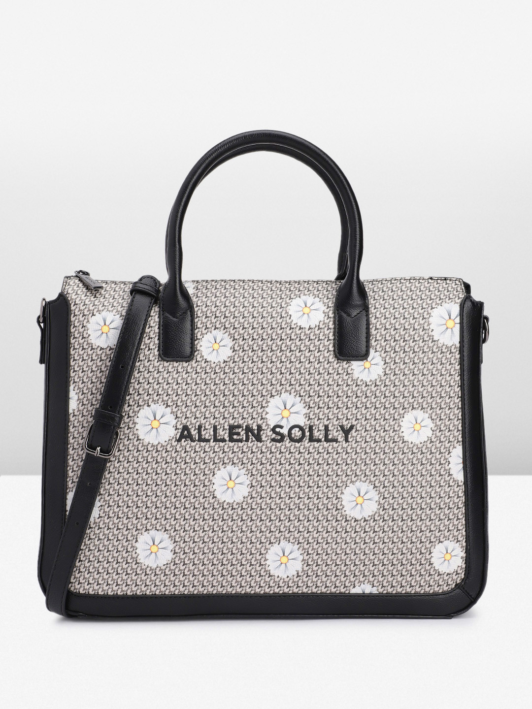

Allen Solly Women Floral Laptop Bag, Black