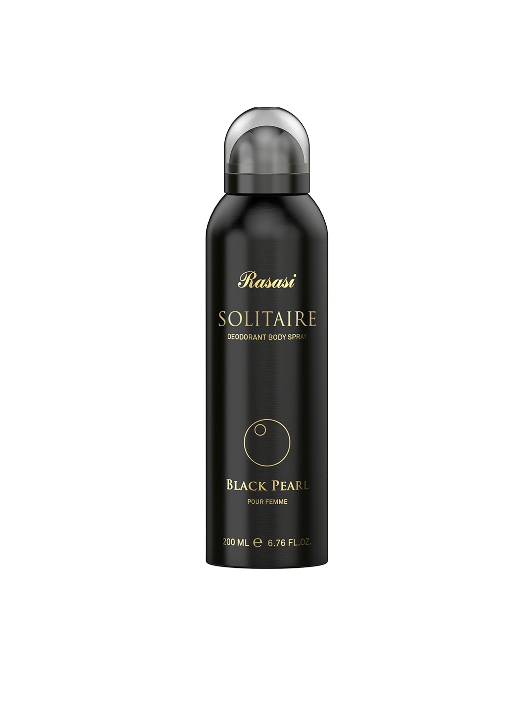 

Rasasi Women Solitaire Black Pearl Long Lasting Deodorant Body Spray - 200ml