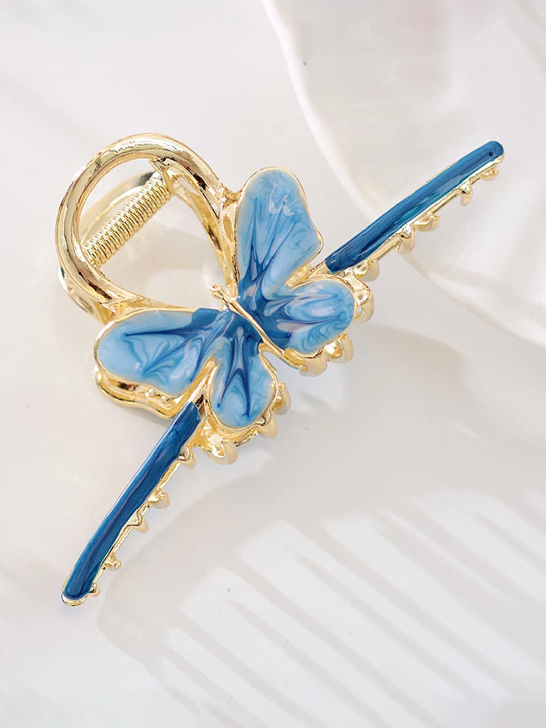 

Xivir Butterfly Spiral Claw Clip, Blue