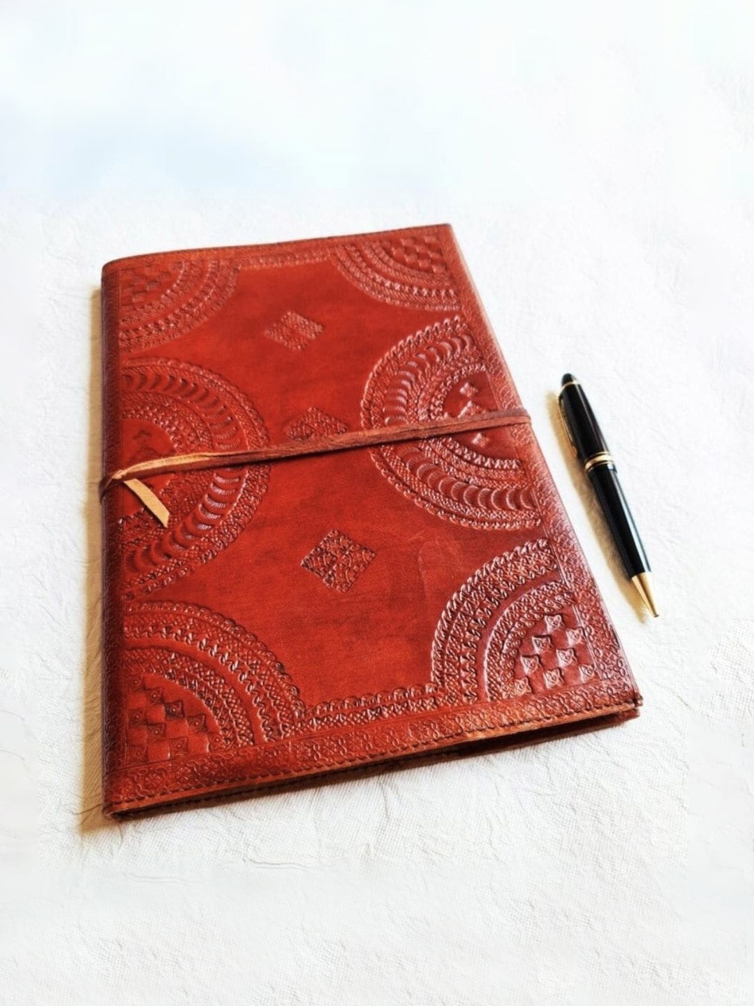 

Peepul Tree Printed Diary Stationery, Tan