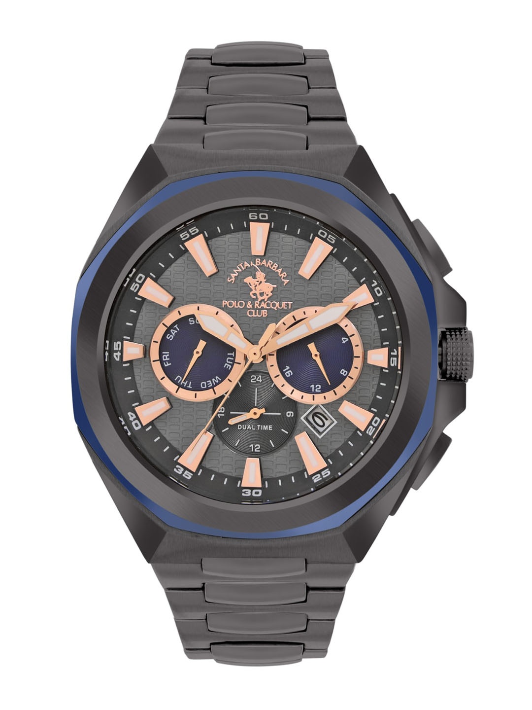 

SANTA BARBARA POLO & RACQUET CLUB Men Analogue Chronograph Watch SB.1.10539-4, Black