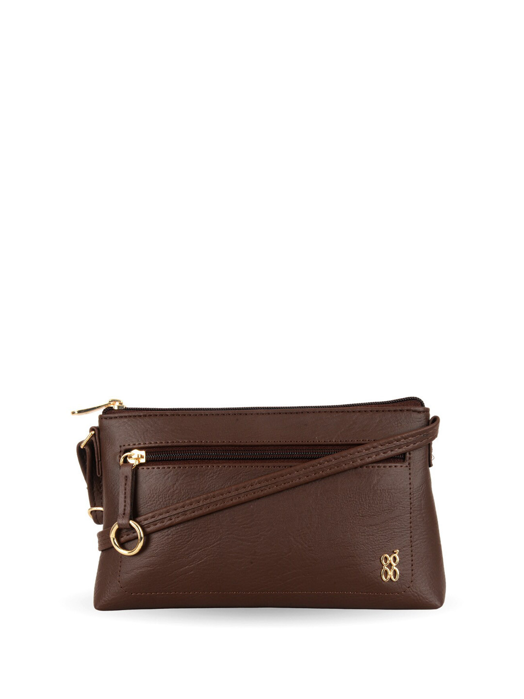 

Baggit PU Swagger Sling Bag, Brown