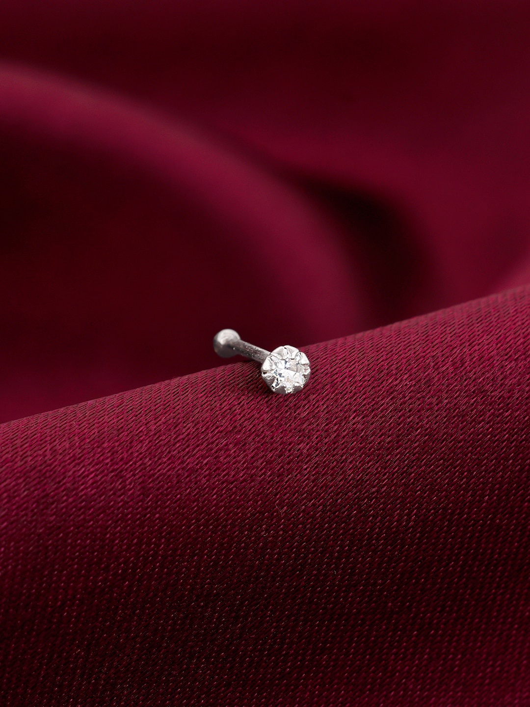 

GIVA Rhodium-Plated 925 Sterling Silver Nosepin