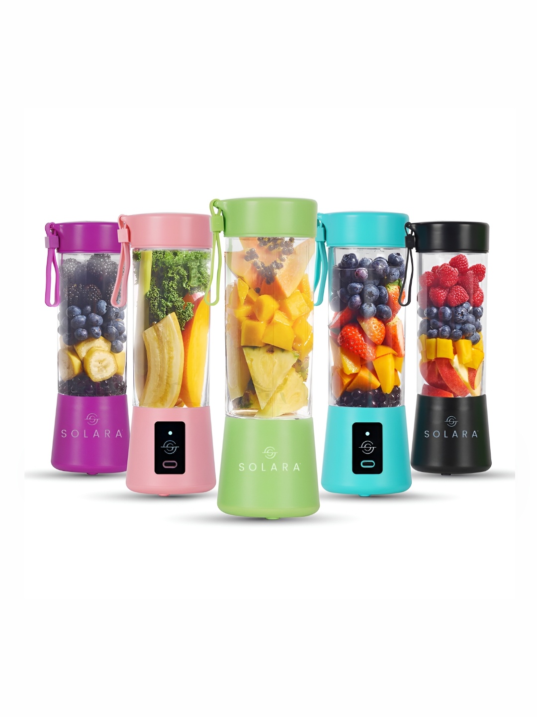 

Solara Green Blendkwik Portable Blender 450 ml