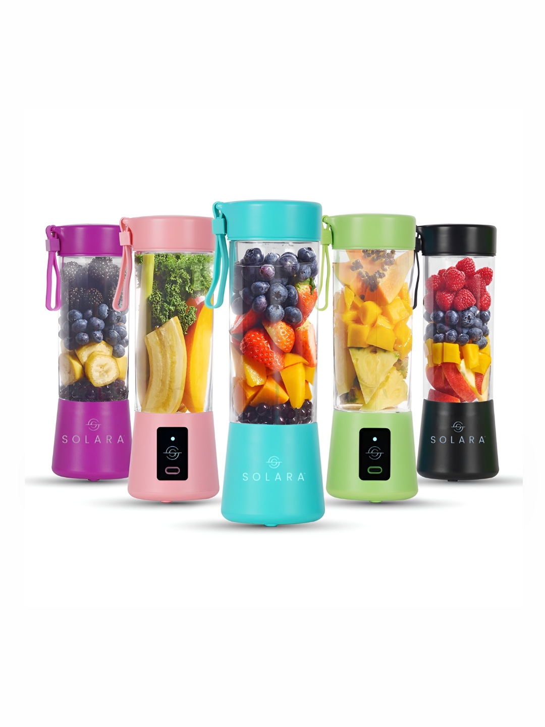 

Solara Blendkwik Blue Portable Blender 450 ml