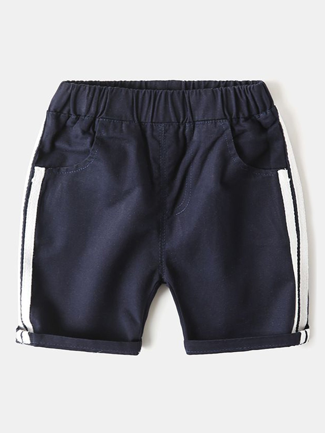 

StyleCast Navy Blue Boys Striped Shorts