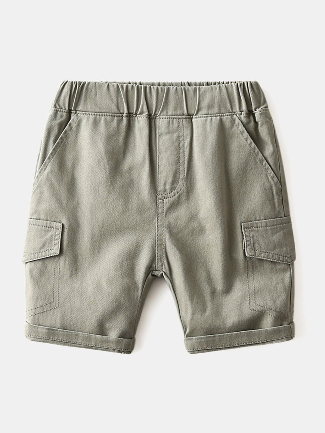 

StyleCast Boys Grey Mid-Rise Cargo Shorts