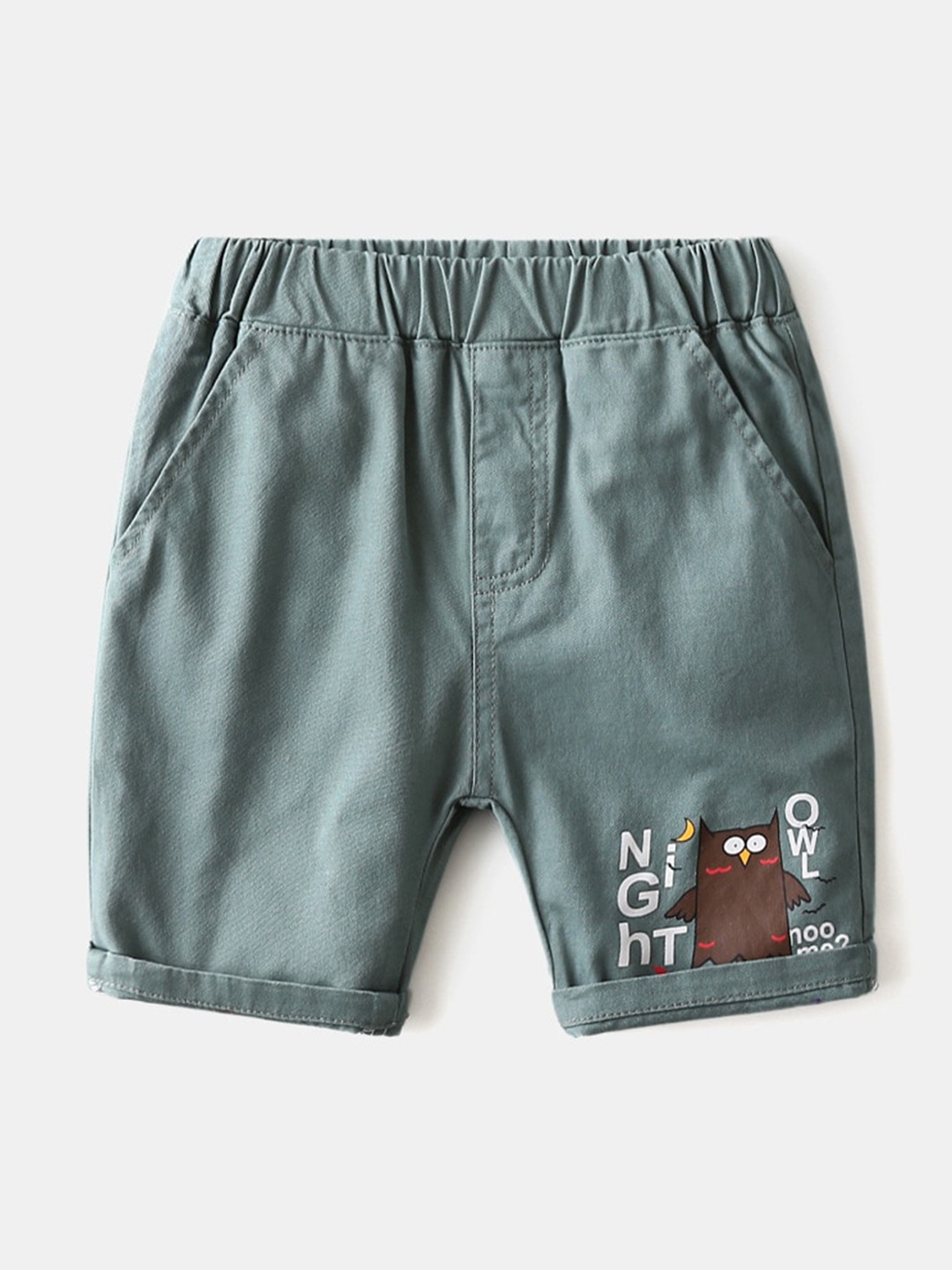 

StyleCast Boys Blue Mid Rise Graphic Printed Shorts