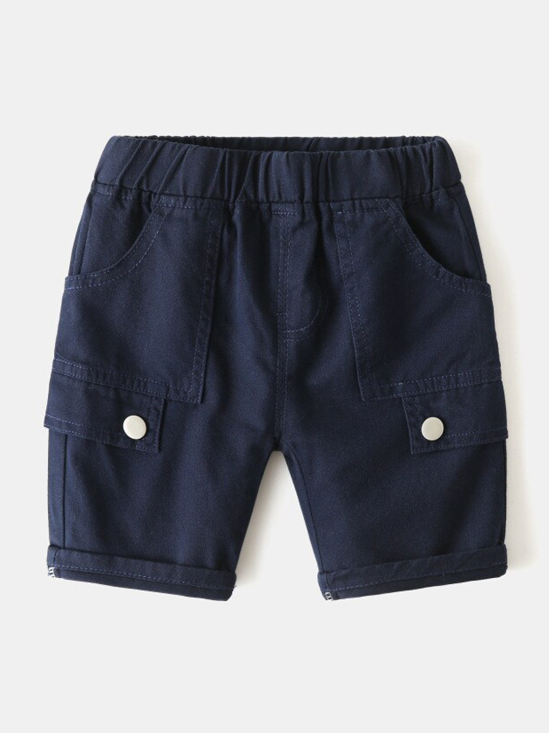 

StyleCast Navy Blue Boys Mid-Rise Shorts