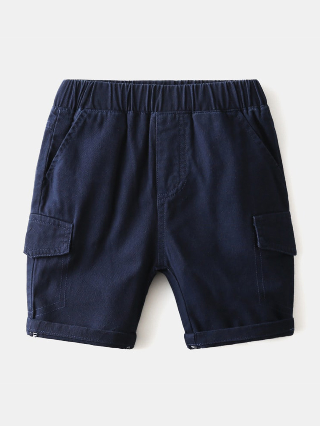 

StyleCast Boys Mid-Rise Cargo Shorts, Navy blue