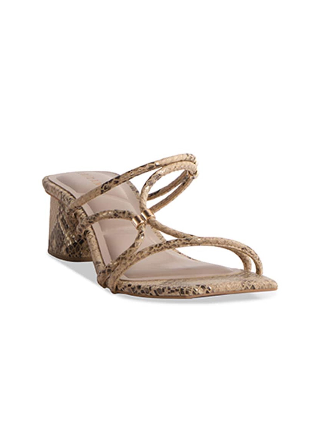 

ERIDANI Syriaa Block Heels, Beige