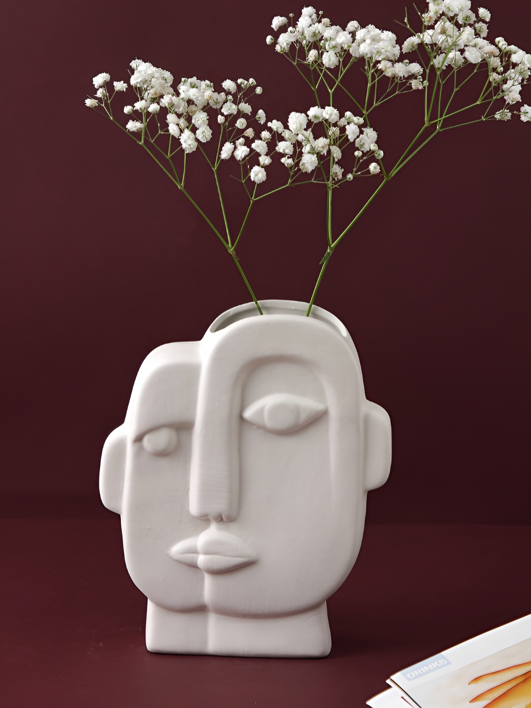 

Aura White Face Like Ceramic Vase