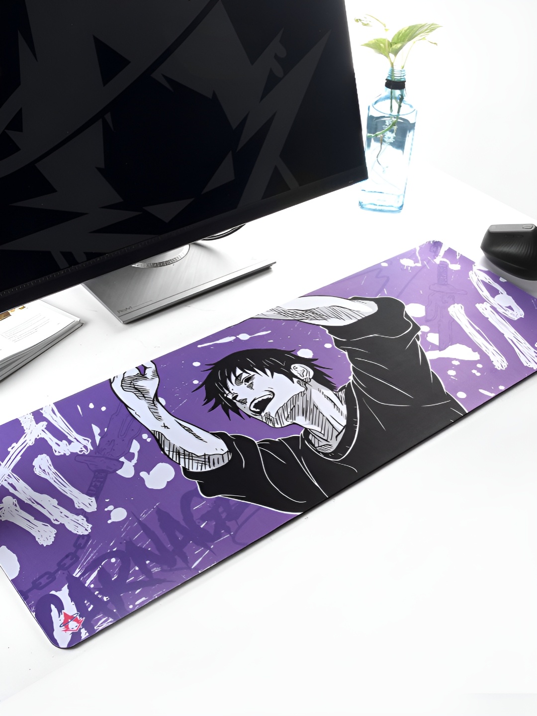 

COMICSENSE Purple Jujutsu Kaisen Anime Printed Anti Slip Splash Proof Desk Organiser