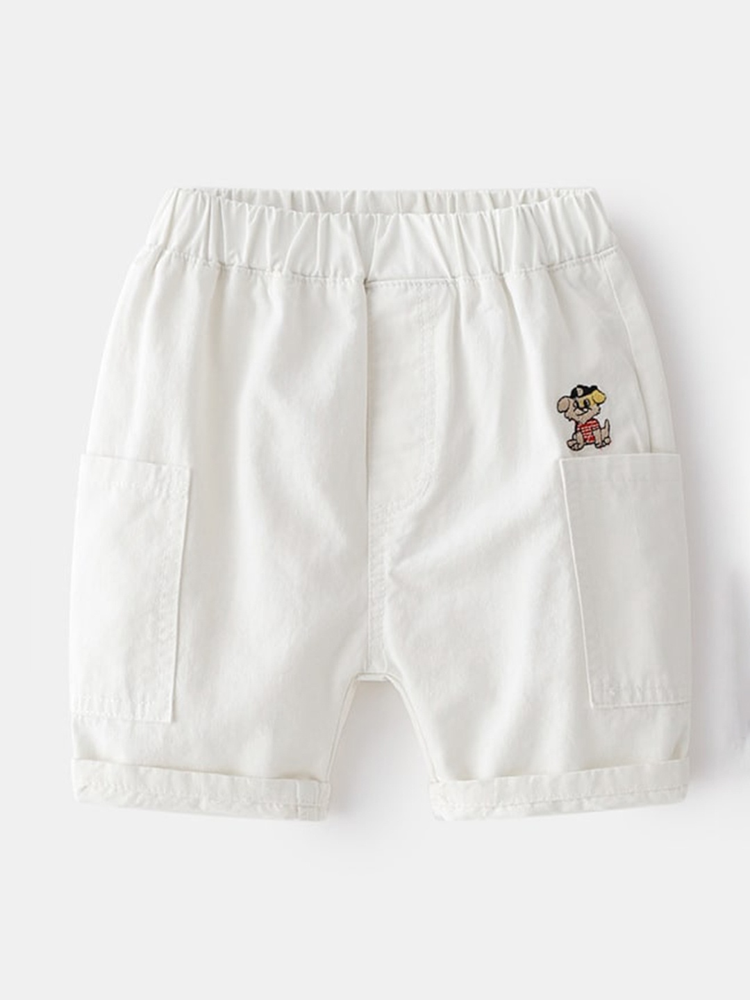 

StyleCast Boys White Mid Rise Shorts
