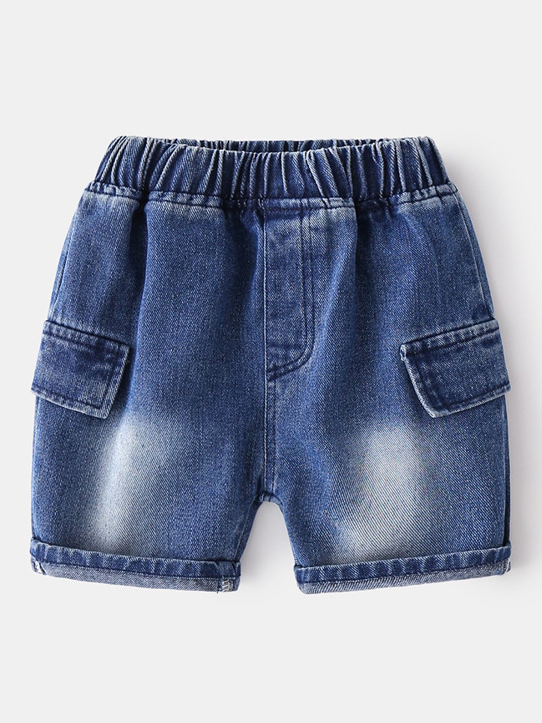 

StyleCast Boys Navy Blue Washed Denim Shorts