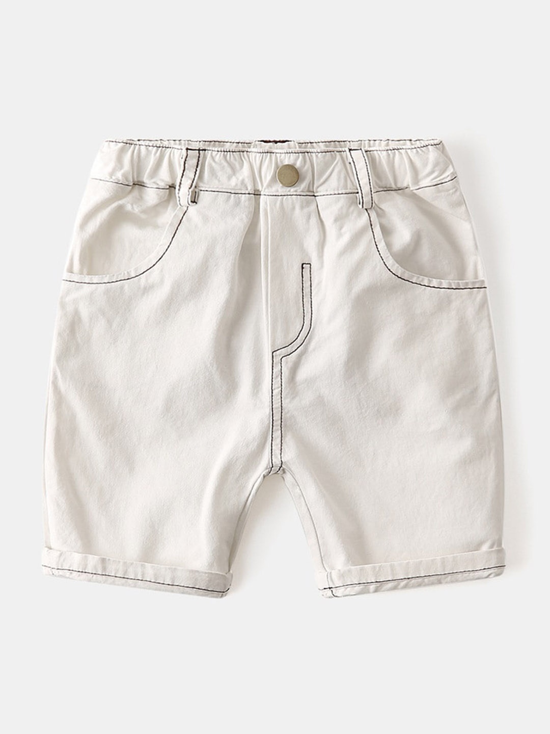 

StyleCast Off White Boys Mid-Rise Shorts