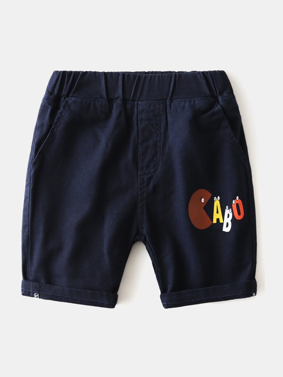 

StyleCast Boys Navy Blue Mid-Rise Regular Shorts